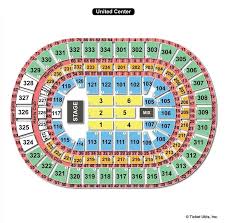 United Center Chicago Il Seating Chart View