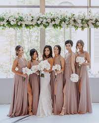 Lulus Weddings On Instagram Soulmatefit And Her Bridesmaid Babies Look Flawless In Our He Mauve Bridesmaid Mauve Bridesmaid Dress Wedding Bridesmaid Dresses