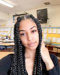 Pin By Tiff On Hairspiration Braided Hairstyles Box Braids Hairstyles Blonde Box Braids