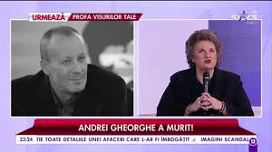 Anul trecut, după ce andrei gheorghe a murit, katarina a mărturisit. Andrei Gheorghe Realizator De Emisiuni Radio Si Televiziune A Murit Youtube