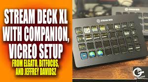 Stream deck xl integrates seamlessly with your favorite tools and platforms, including obs studio, xsplit, streamlabs, twitch, youtube, mixer, ovrstream, voicemod, vmix, and streamelements. Elgato Stream Deck Xl With Companion And Vicreo Is Perfect For Multiple Device Control Geekazine Com