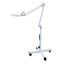Deskbrite200 is a 2x power magnifying desk lamp with a 5x power spot lens that is ideal to use for inspection, hobby, crafts, soldering, model building, sewing. Floor Standing Magnifier Lamp With 5x Magnification 39 99 Oypla Stocking The Very Best In Toys Electrical Furniture Homeware Garden Gifts And Much More