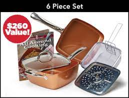 Copper Chef Cookware Copper Chef Copper Chef Square Pan Copper Cooking Pan