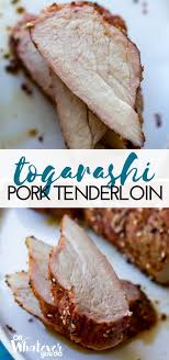It usually pork tenderloins are also often sold packaged in a marinade. Traeger Togarashi Pork Tenderloin Easy Recipe For The Wood Pellet Grill