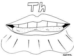Just click on the thumbnail to go to the picture. Articulation Mouth Coloring Page Th By Speckled Speech Tpt