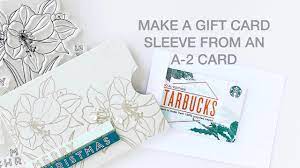 Today i take a look at some pokemon cards and decide to make some sleeves since i am almost out. Easy Diy Gift Card Sleeve Youtube