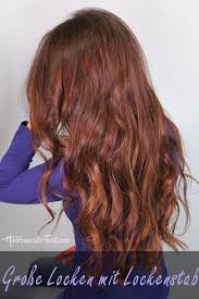 Lockenstab Fur Grosse Locken Locken Machen Locken Mit Lockenstab