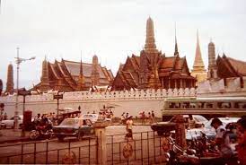 Wat Phrakeo 1977 Old Photo Thailand Bangkok