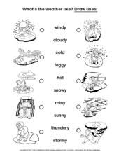 Want to know what the weather is now? Weather In Der Grundschule Arbeitsblatter Englisch Klasse 3 Grundschulmaterial De
