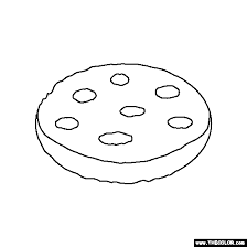 Online coloring > great inventions > the chocolate chip cookie. Chocolate Chip Cookie Coloring Page Chocolate Chip Cookies Food Coloring Pages Coloring Pages