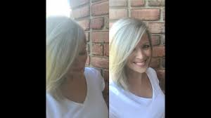 Then it's covered in a clear plastic shower cap and left to bake for twenty minutes. At Home Blonde Hair Color Drugstore Brand Youtube