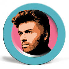 George Michael Art Plate