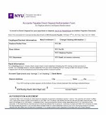 47 Direct Deposit Authorization Form Templates - Template Archive