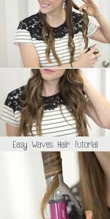Easy Waves Hair Tutorial Hair Blog In 2020 Easy Waves Hair Hair Waves Waves Hair Tutorial