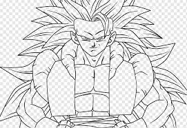 Gogeta Goku Vegeta Majin Buu Super Saiyan Kunstwerk Schwarz Und Weiss Karikatur Png Pngwing