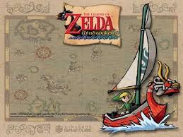 The Wind Waker Wallpapers Sea Chart Wii Zelda