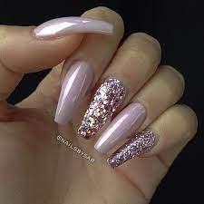So we came up with this! Nailsbysab On Instagram Nails Nail Fashion Style Tagsforlikes Cute Beauty Beautiful Instag Pink Acrylic Nails Pink Glitter Nails Long Acrylic Nails