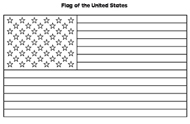 A Patriotic Coloring Page