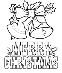 Printable Merry Christmas Bells Coloring Page For Kids Merry Christmas Coloring Pages Christmas Coloring Sheets Printable Christmas Coloring Pages