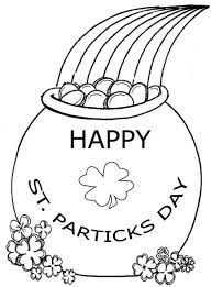 Matthew colored his page all green. Pot Of Gold Coloring Page Coloring And Malvorlagan