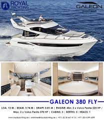 Galeon 380 Fly In 2021 Boat Fishing Gear Yacht