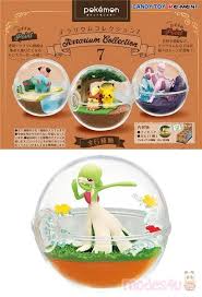 Re Ment Caja Sorpresa De Miniaturas Pokemon Terrarium 7 Pokemon Terrarium Pokemon Anime Figurines