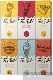 We have rebranded as minuteman press longwood, focusing on delivering exceptional quality and expanded services to fulfill all your marketing needs. Set Of Business Cards For Fast Food Canvas Print Pixers We Live To Change