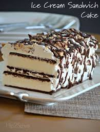 Birthday Cake Ice Cream Sandwich Cake Easy To Make Ice Cream Sandwich Cake Have It For A Birthday Party Or When Your I Ice Cream Sandwich Cake Recipe Ice Cream Sandwich Cake Ice Cream Cake Recipe