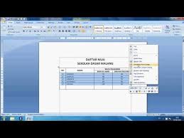 Pengaturan Paragrap Batas Kanan Kiri Atas Bawah Spasi Dan Penggunaan Table Youtube Atasan Sekolah Dasar Youtube