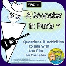 Unit For Un Monstre A Paris Animated Movie Summarizing Activities Teaching Mini Lessons
