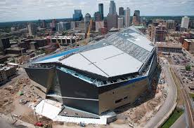 U S Bank Stadium Minnesota Multi Purpose Stadium Aerial
