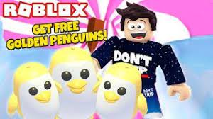 How To Get A Free Golden Penguin New Adopt Me Penguin Update Roblox Youtube