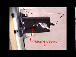 This video demonstrates how to align the safety reversing sensors on your chamberlain garage door opener. Steps On How To Properly Align Garage Door Sensors Youtube