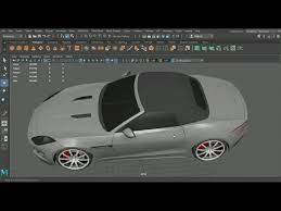 Maya 3d Car Modeling Tutorial Car Model Car Model