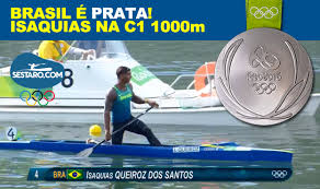 Isaquias queiroz was born on january 3, 1994 in ubaitaba, bahia, brazil as isaquias queiroz dos santos. Brasil E Prata Nos Jogos Rio 2016 Com Isaquias Queiroz No C1 1000m