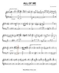 All of me by john legend sheet music for piano. All Of Me Sheet Music The Piano Guys Free Sheet Music Pdf Clarinet Sheet Music Piano Man Piano Sheet Music Free