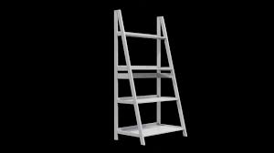 Maybe you would like to learn more about one of these? 3d Asset 4 Tier Ladder Shelf White Cgtrader