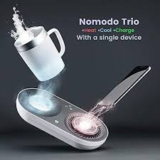 Wireless Qi Fast Charger And Mug Warmer Cooler In One Compact Device Mug Warmer Charging Dock Beverage Cooler