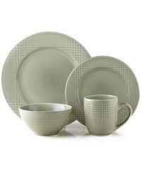 Whether you are planning a picnic at the beach, hosting by the pool or just relaxing around the family dinner table, these dinnerware collections will. Amazing Deal On Thomson Pottery 16 Piece Casual Gray Ceramic Dinnerware Set Service For 4