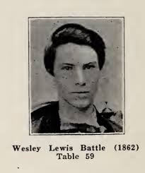 Lieut Wesley Lewis Battle (1843-1863)