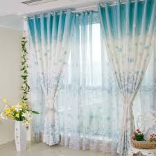 Beautiful And Pretty Bedroom Or Living Room Blue Floral Curtains Floral Curtains Curtains Living Room Blue Floral Curtains
