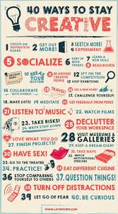 You Can Be A Genius Too Just Learn These Creativity Tricks Creative Infographic Creative Posters Creative