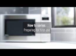 For why does my panasonic microwave says h98? Panasonic Microwave How To Prepare For First Use Youtube