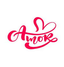 Amor Calligraphy Word Love On Spanish And Vector Image On Vectorstock Calligraphy Words Elements Quote Words