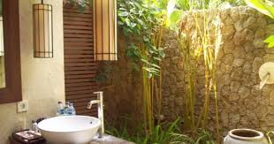 10 ide desain kamar mandi unik dan kreatif. Konsep Desain Kamar Mandi Terbuka Nuansa Alam Godean Web Id
