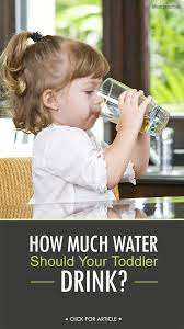 How Much Water Should A Baby Drink Baby Drinks Toddler Health Kids Health