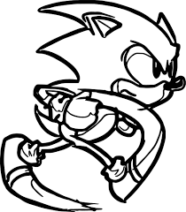 Cool Sonic The Hedgehog Fastest Run Coloring Page Coloring Pages Coloring Pages For Boys Sonic Birthday