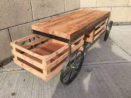 I had sold my old coffee table at vintage market days and replaced it. Buy Custom Rustic Wagon Coffee Table Made To Order From Summerville Duke Custommade Com