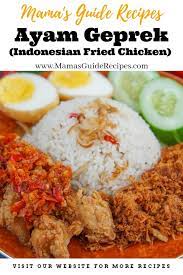 Ayam geprek kini jadi menu ayam populer di berbagai kota di indonesia. Ayam Geprek Mama S Guide Recipes