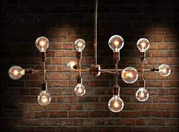See more ideas about light bulb chandelier, bulb, chandelier. Modern Contemporary Chandelier Industrial Light Sculpture Etsy Contemporary Chandelier Modern Light Fixtures Contemporary Decor
